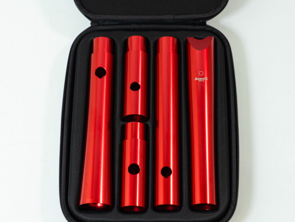 泉州尺八工房　AireedX 331A メタル尺八 AireedX 331A メタル尺八の2尺3寸（A管）ついに誕生！ | 泉州尺八工房